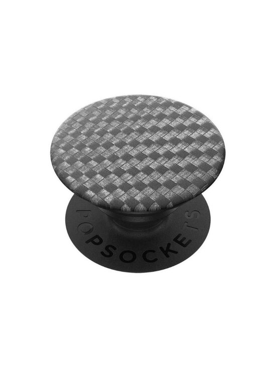 PopSockets Other - PopSockets Black Carbon Fiber PopGrip - Interchangeable Phone Grip & Stand For S